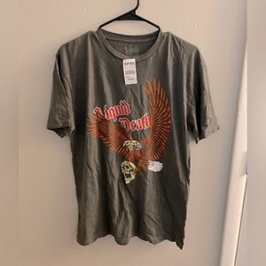 NWT Liquid Death Tee size Medium